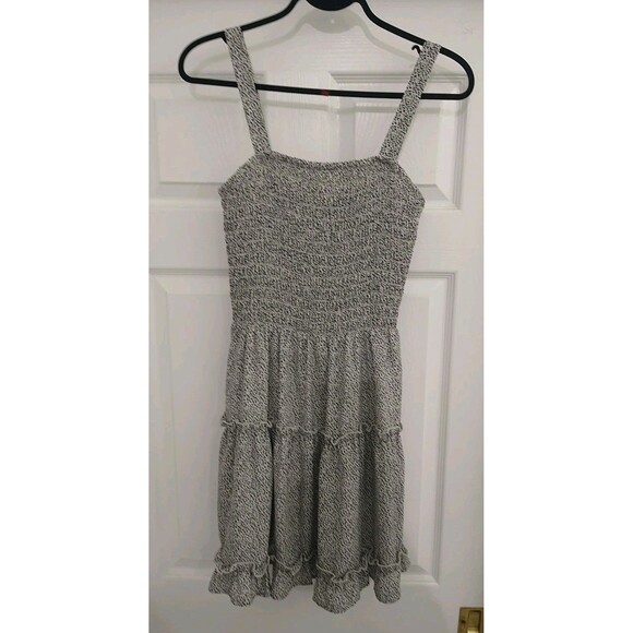 Jessica Simpson Animal Print Sundress Medium Boho Feminine Cottage Core - Picture 1 of 7